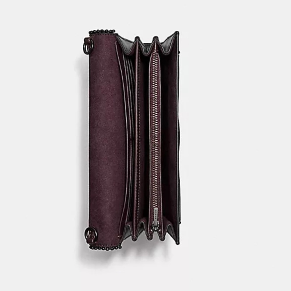 Coach Black Leather Crossbody Bag - Picture 4 of 12